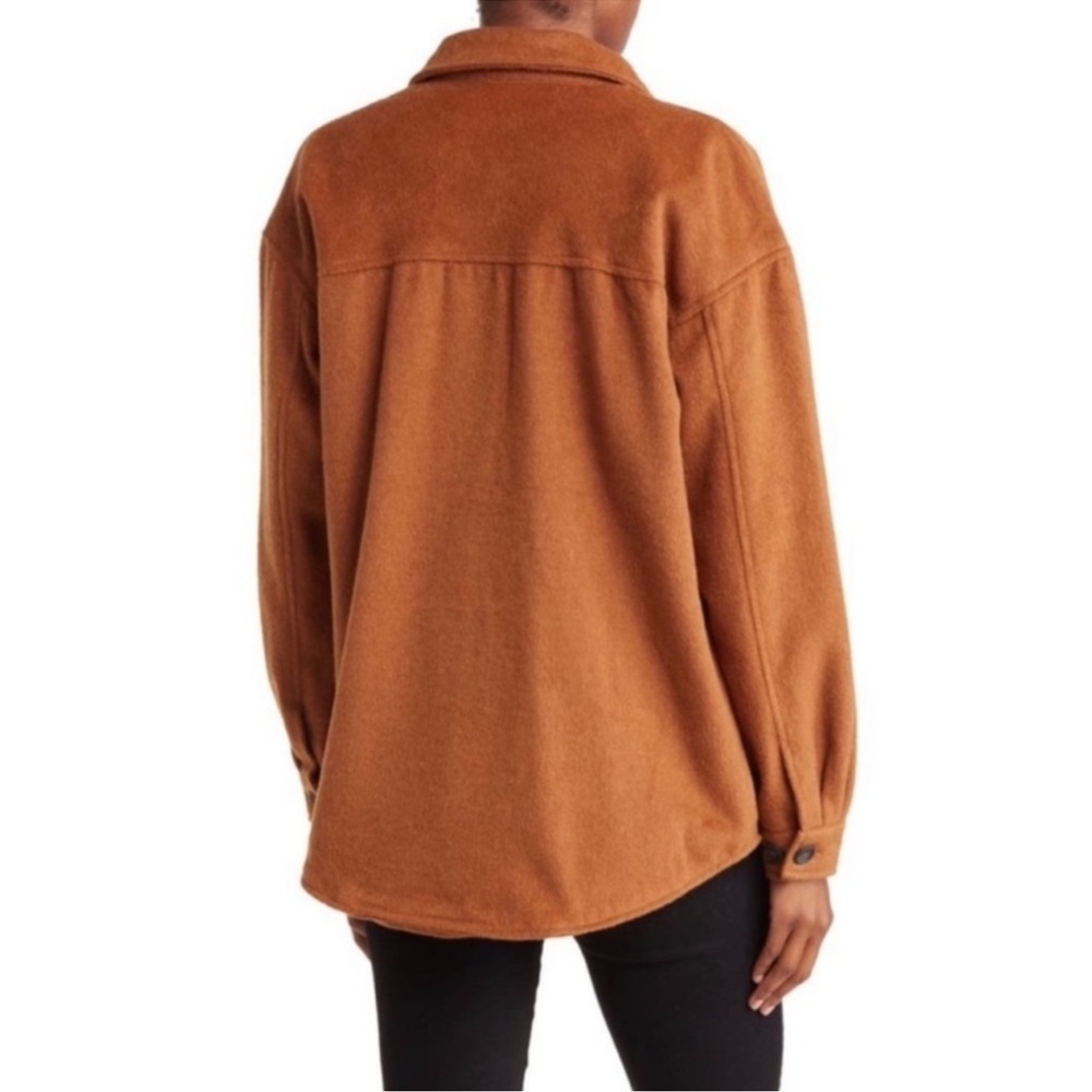 NWT Thread & Supply Copper Brown Utility Button Down Jacket, Size Small - Picture 2 of 9